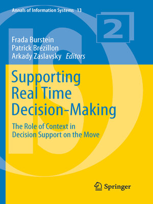 cover image of Supporting Real Time Decision-Making